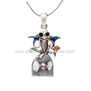 J258 Guardian Skelly Necklace