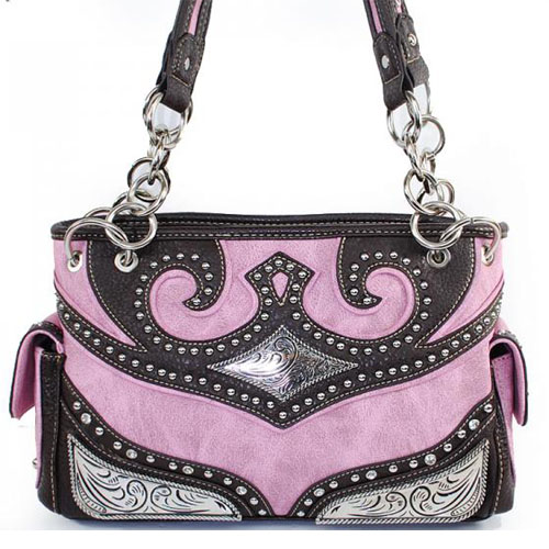 THM8085PK Western Pink Handbag