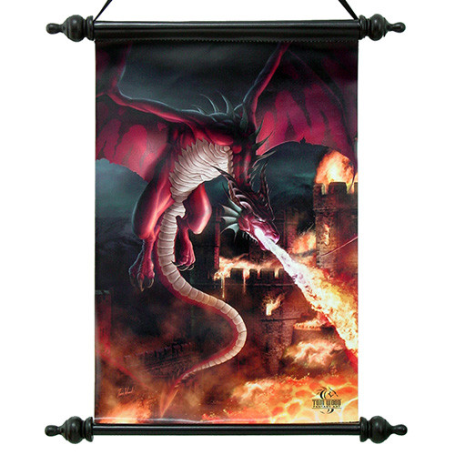 TWO01SC Incineration Dragon Scroll