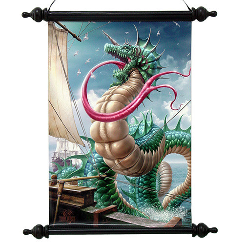 TWO06SC Laviathon Dragon Scroll
