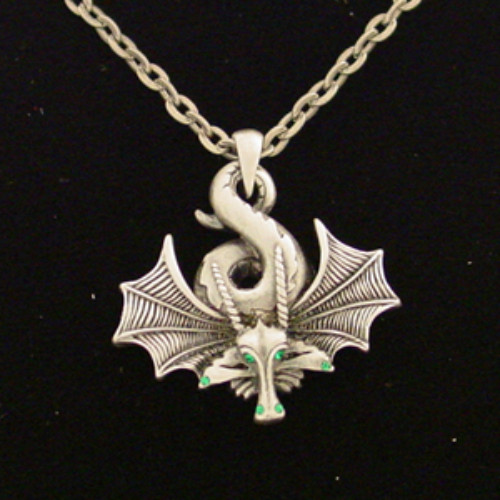 J013 Sleeping Dragon Necklace