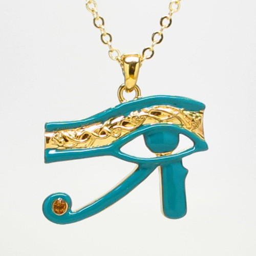 J362 EGYPTIAN EYE NECKLACE