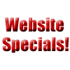Website Specials!
