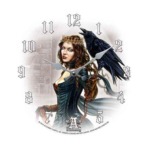 11093 Tarot Queen Clock
