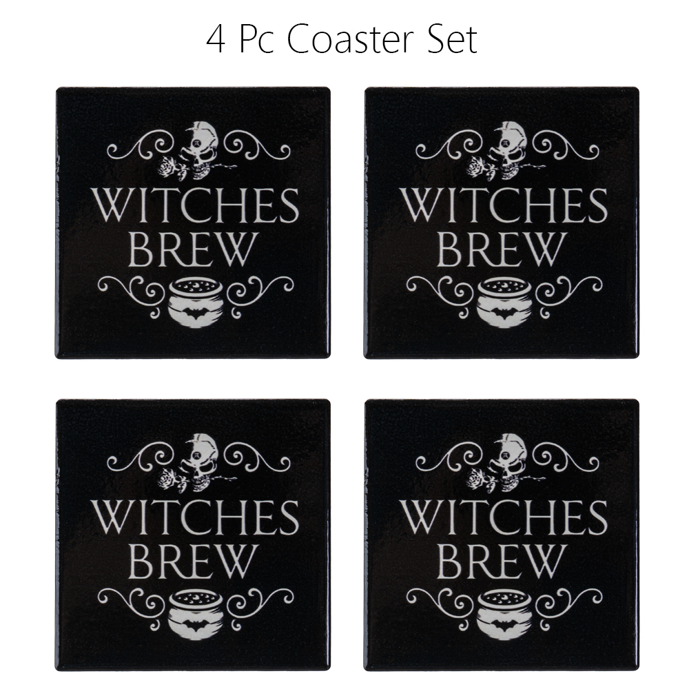 13791 Witches Brew Coaster Set of 4