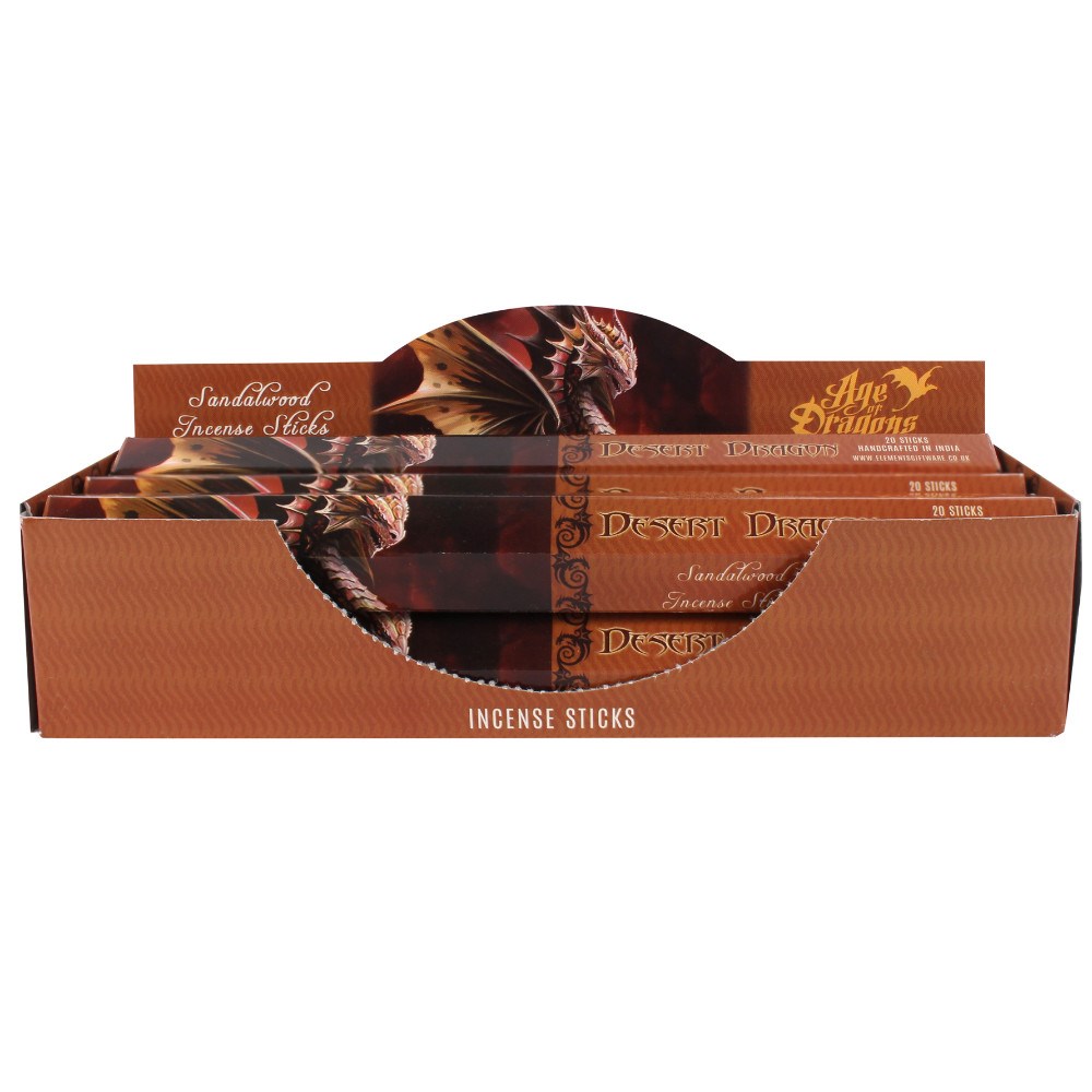 13814 Pack of 6 Desert Dragon Incense Sticks