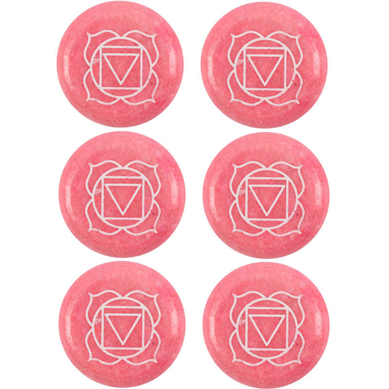 13960 Root Chakra Stone Refill Pack of 6
