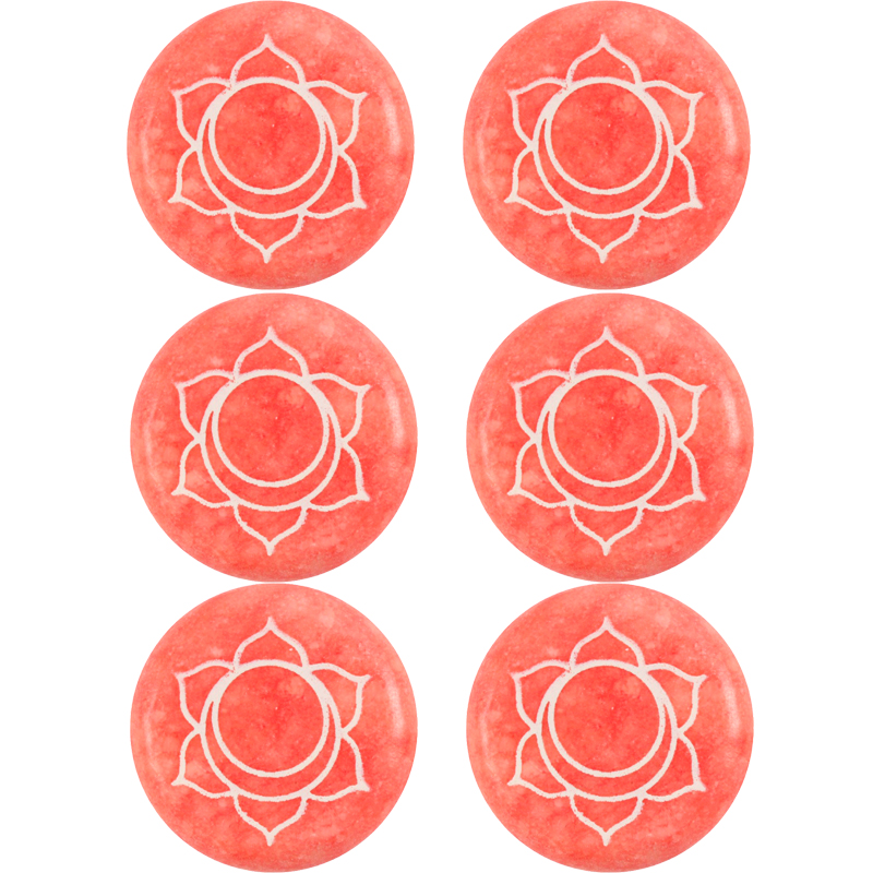 13961 Sacral Chakra Stone Refill Pack of 6
