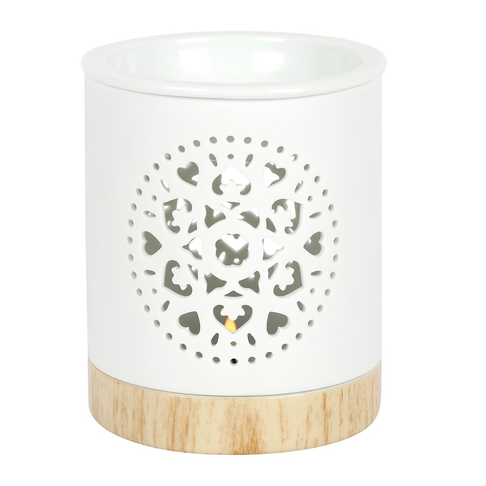 14038 Mandala Cutout Oil Burner