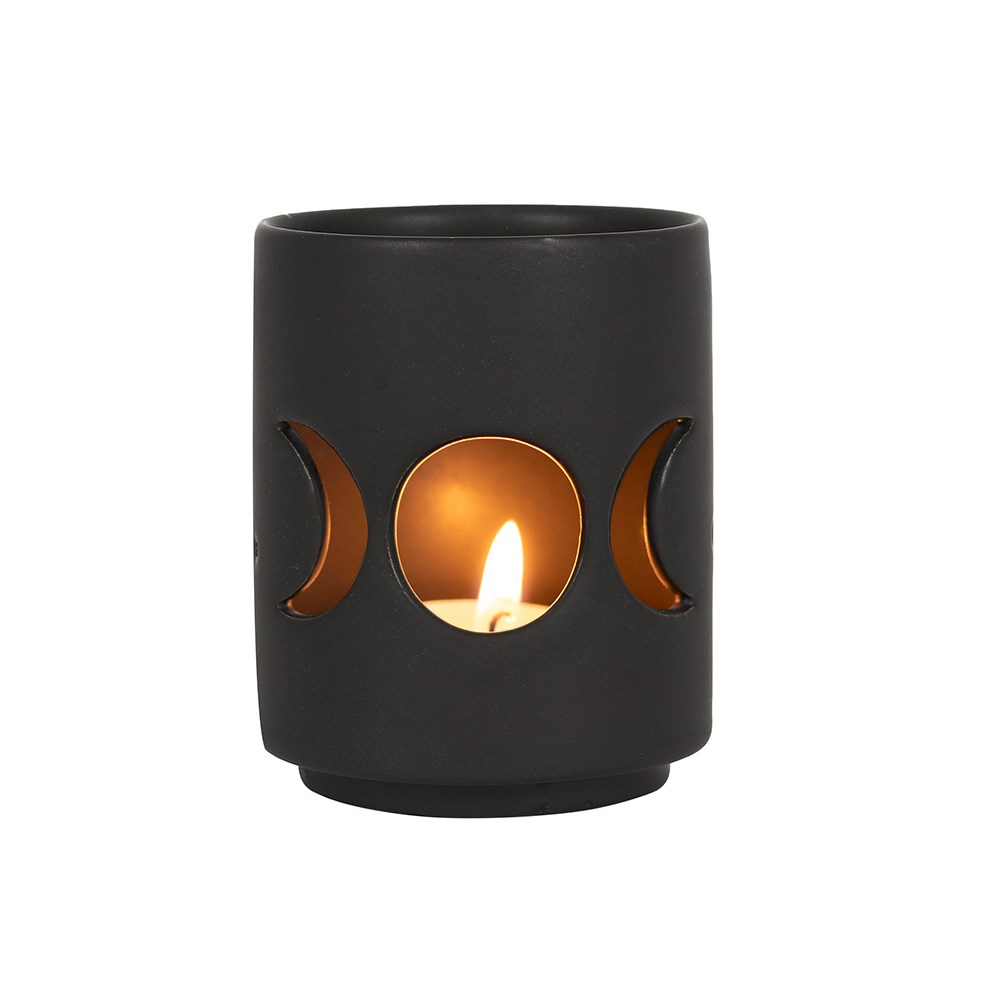 14042 Small Triple Moon Cut Out Tealight Holder