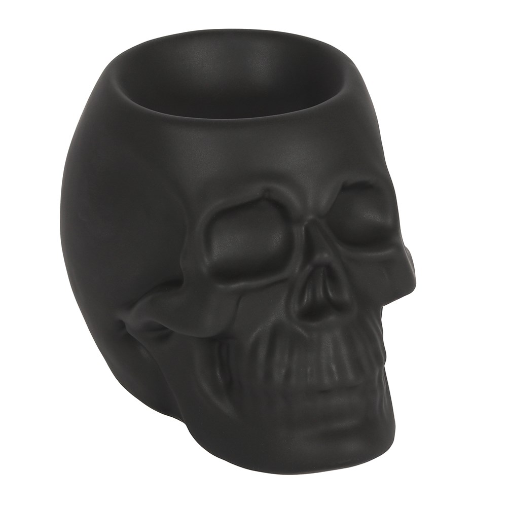 14044 Black Skull Oil Burner