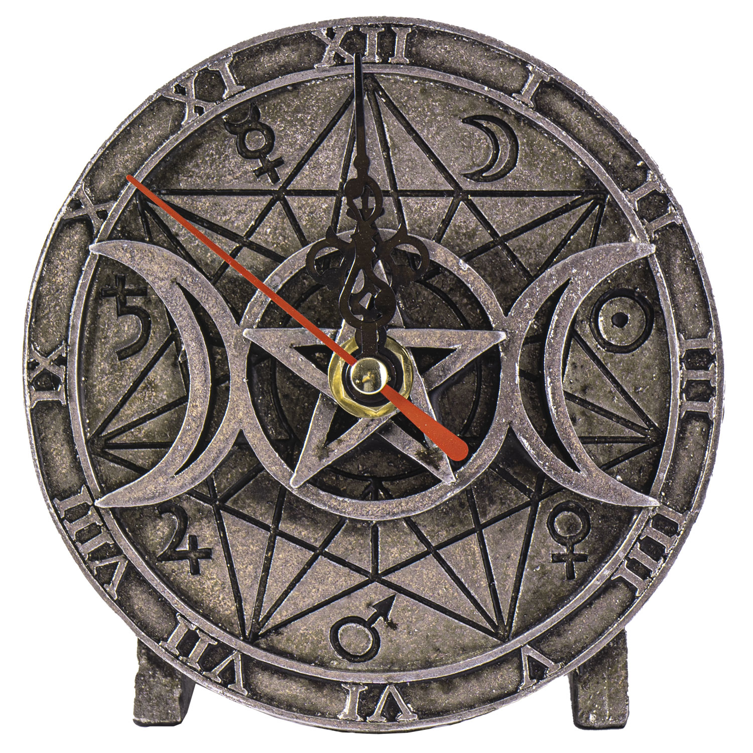 14054 Wiccan Desk Clock