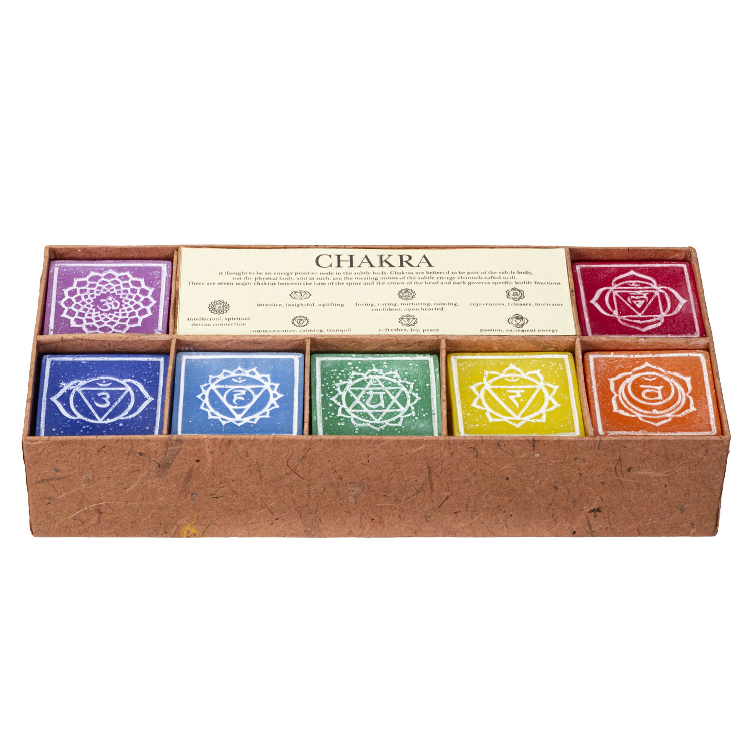 14100 Seven Chakra Symbol Candles