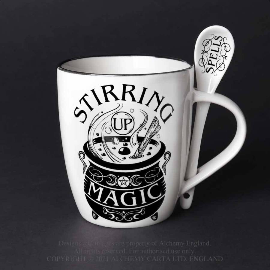 14134 Stirring Up Magic Mug and Spoon Set