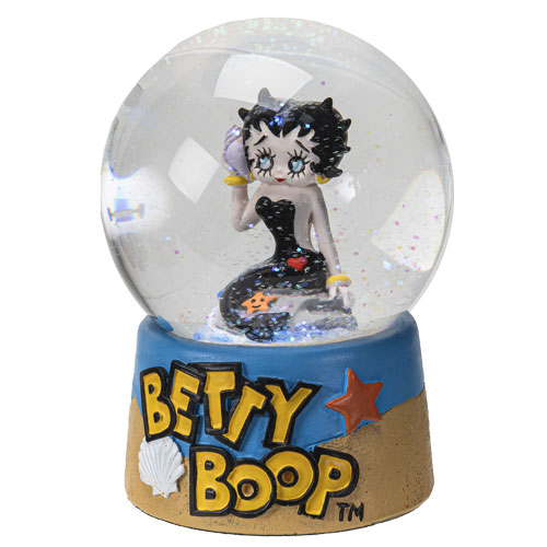 14178 Betty Boop Mermaid Water Globe 100mm