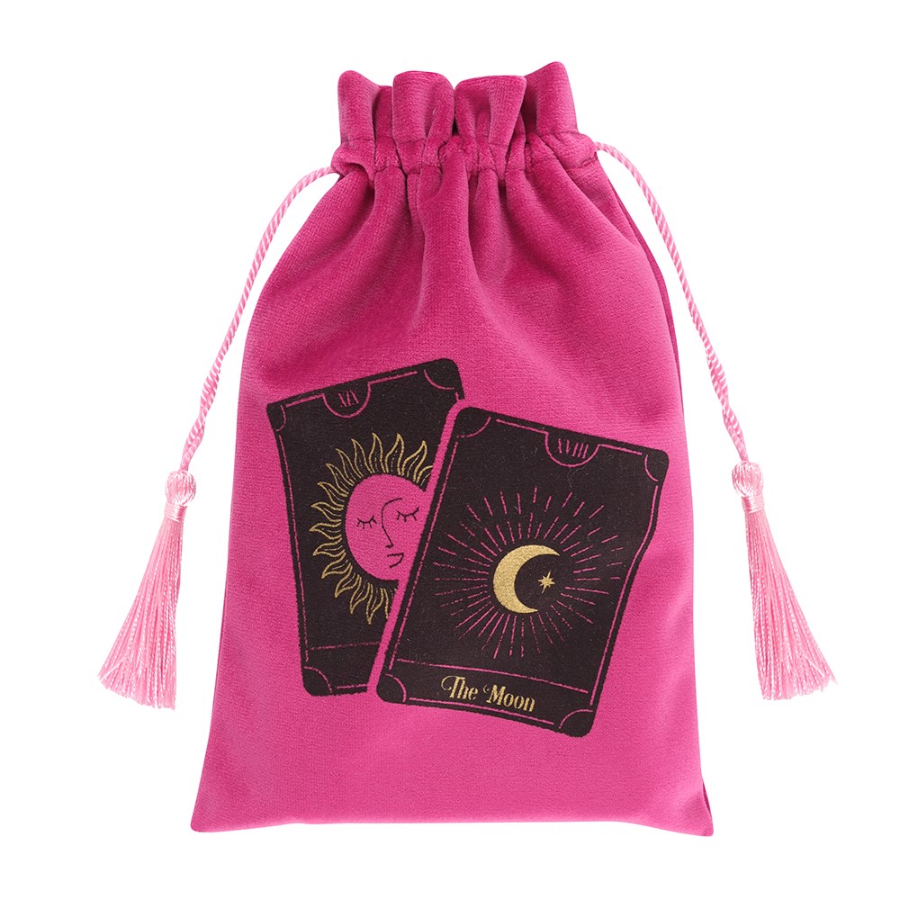 14184 Tarot Cards Drawstring Pouch 6pc Pack