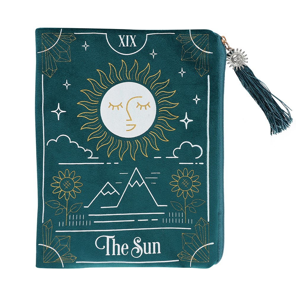 14193 The Sun Tarot Card Zipper Pouch 6 pc Pack