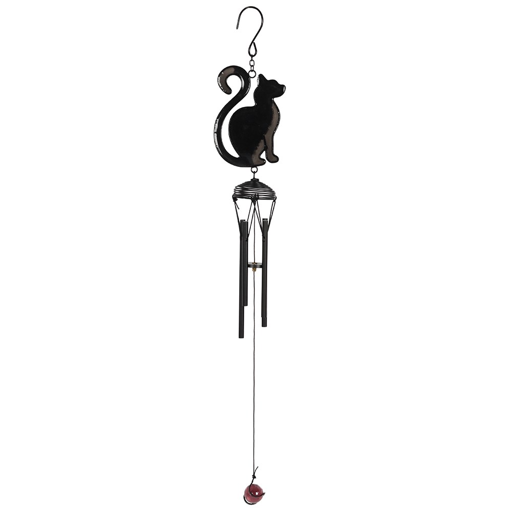 14491 Black Cat Windchime 14491 Black Cat Windchime