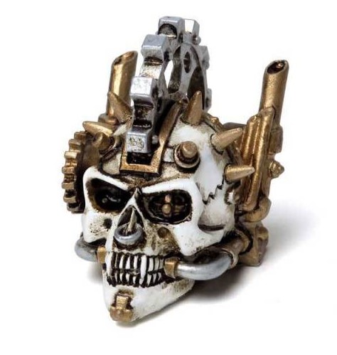 14505 Steam Head Skull Miniature