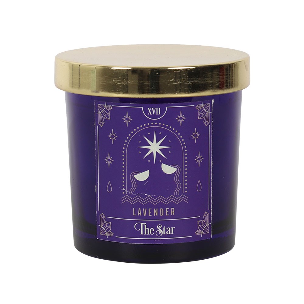 14564 The Star Tarot Lavender Scented Candle