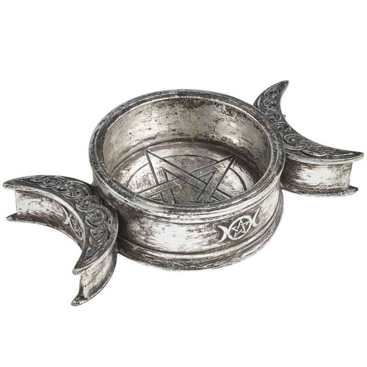 14647 Triple Moon Candle Holder