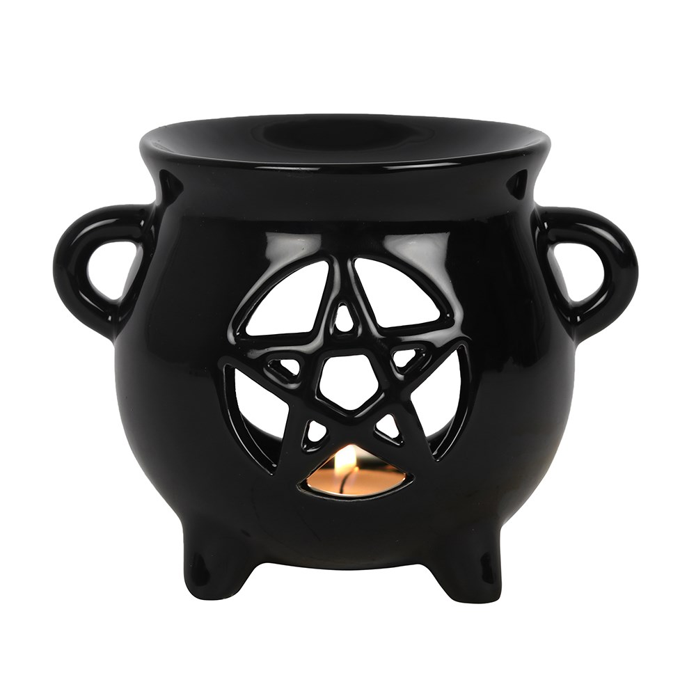14805 Pentagram Cauldron Oil Burner