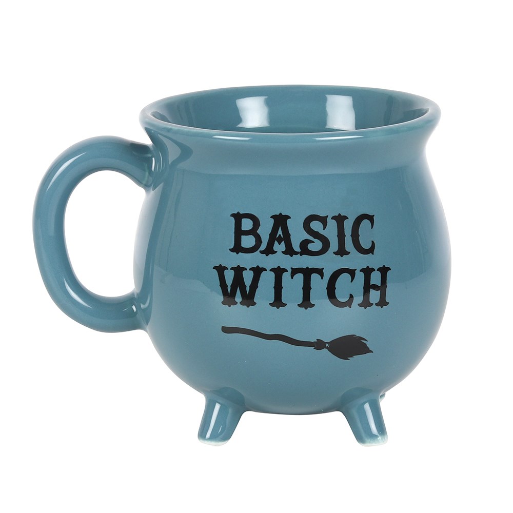 14807 Basic Witch Blue Cauldron Mug