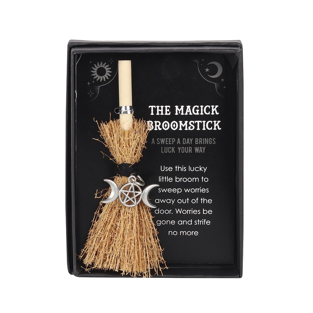 14811 Triple Moon Mini Magick Broomstick