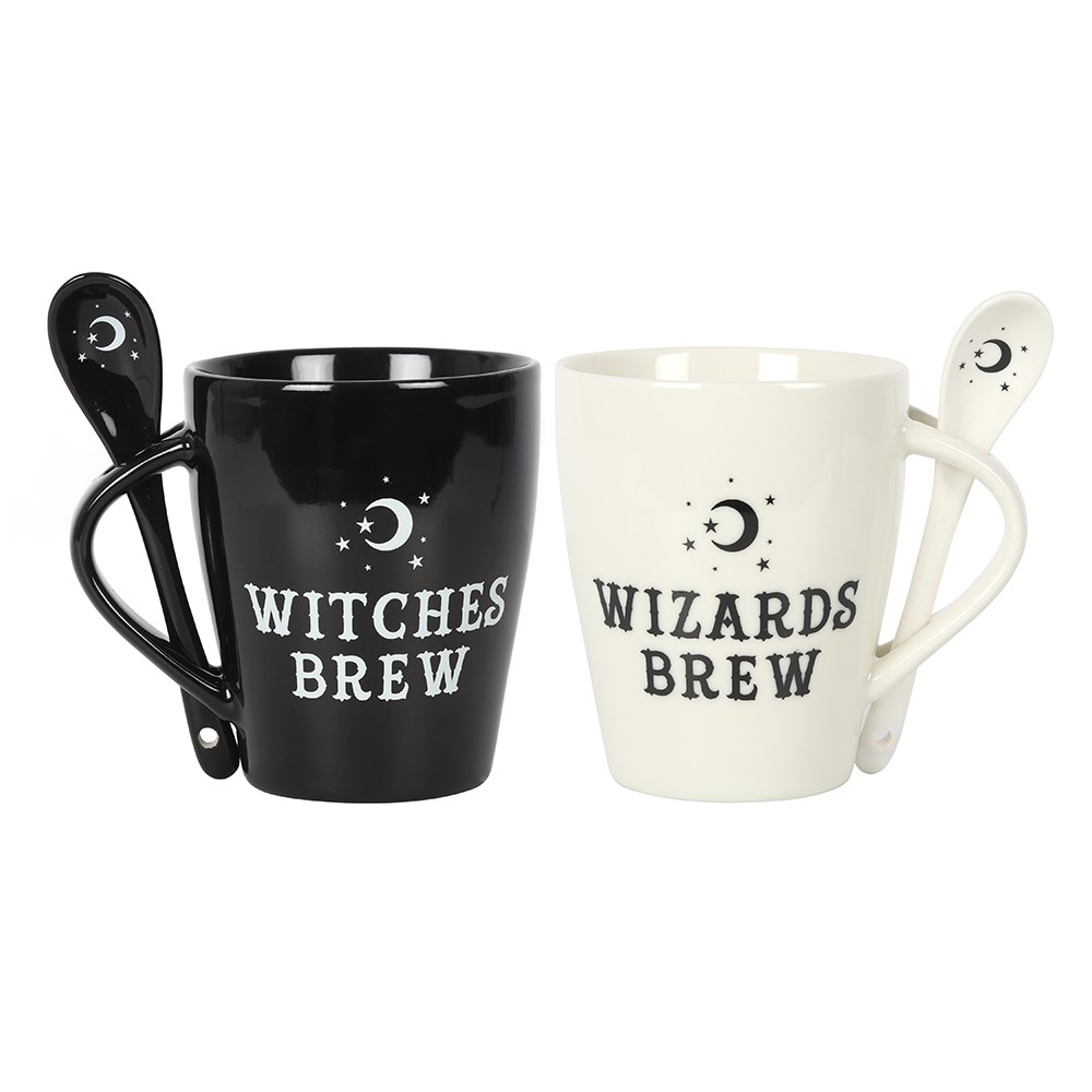 14814 Witches and Wizard Mug & Spoon Set