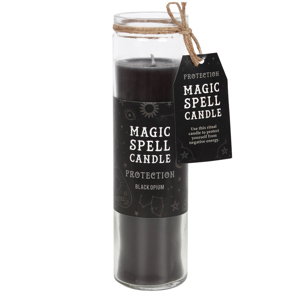 14864 Protection Magic Spell Candle - Black Opium