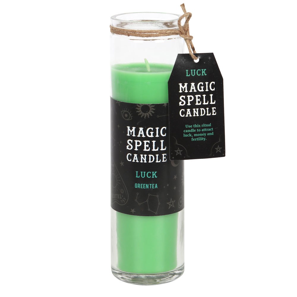 14865 Luck Magic Spell Candle - Green Tea