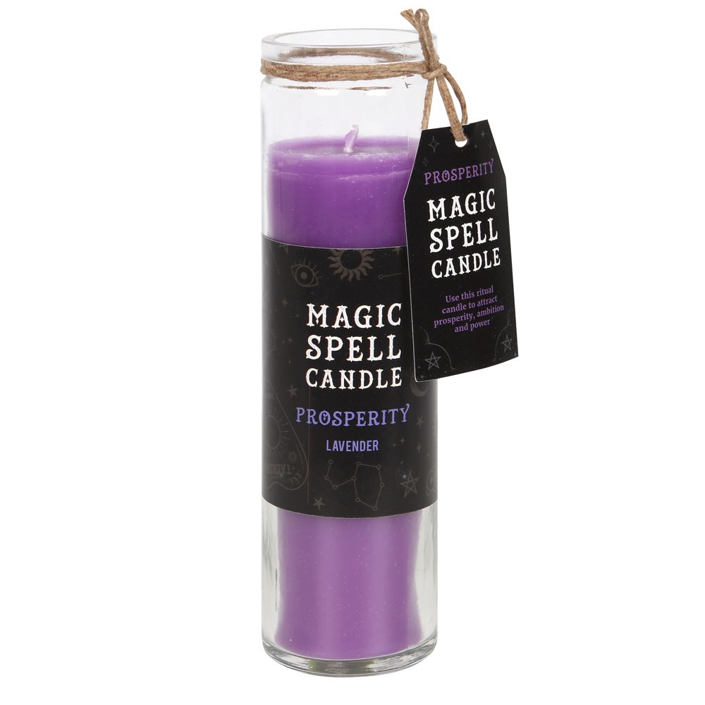 14866 Prosperity Magic Spell Candle - Lavender
