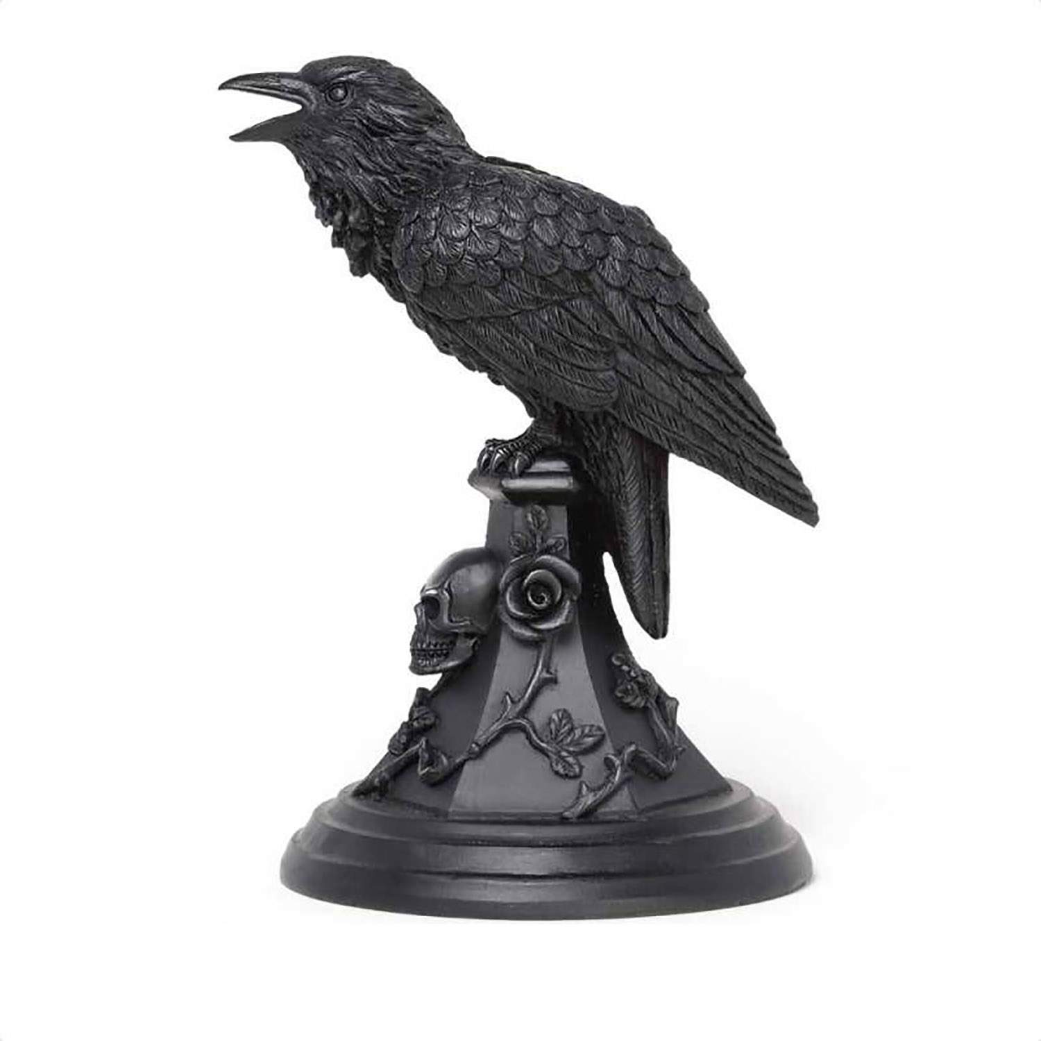 15045 Poe's Raven Candle Holder