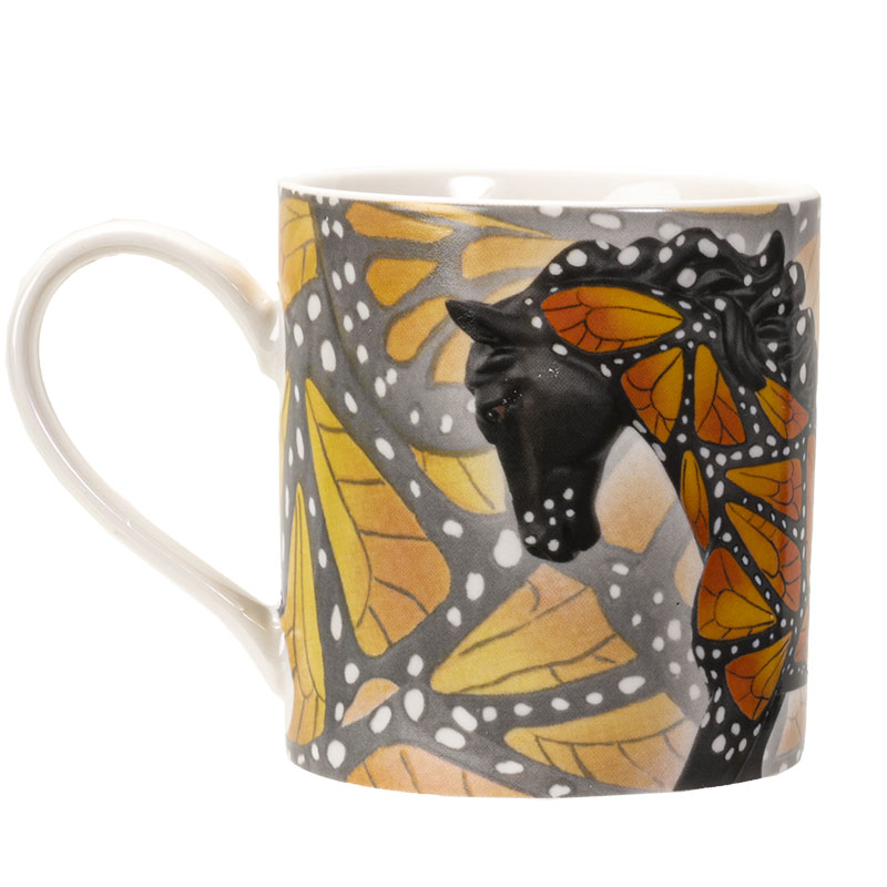 NEW! 15145 Butterflies Run Free Mug