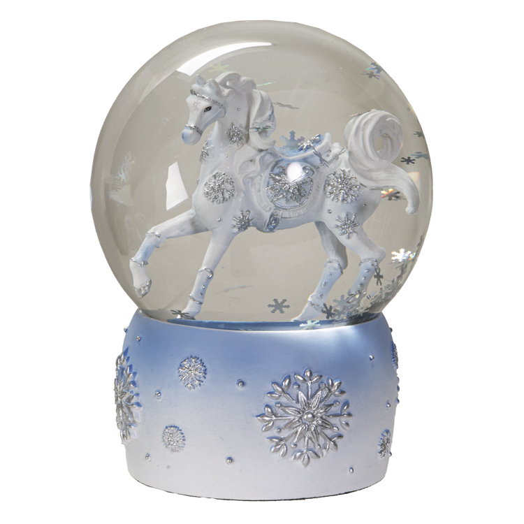 NEW! 15160 Snow Crystal Water Globe 100mm