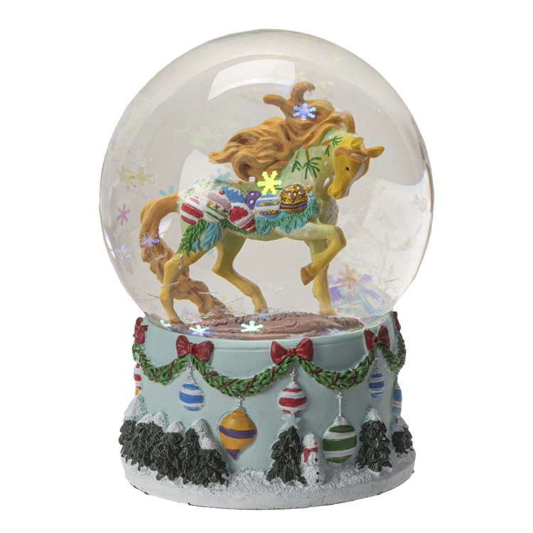 15162 Vintage Christmas Water Globe 100mm