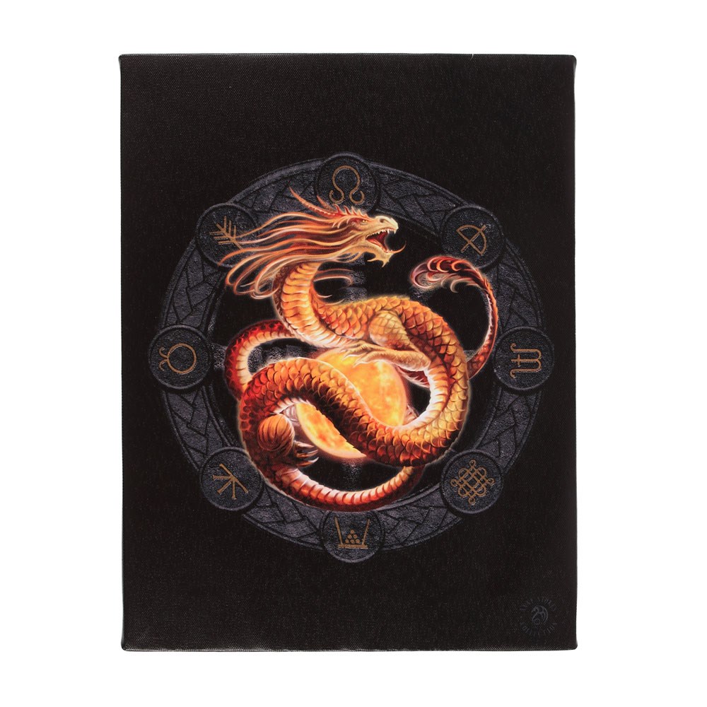 15208 Litha Dragon Sabbats Canvas Print
