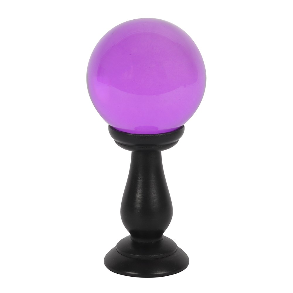 15215 Small Purple Crystal Ball on Stand 15215 Small Purple Crystal Ball on Stand
