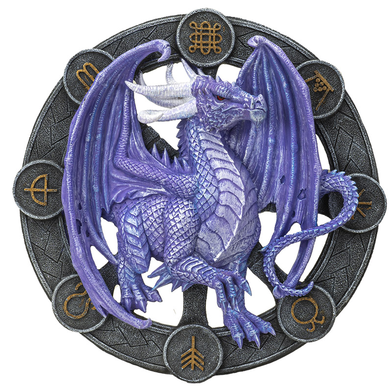 15234 Samhain Dragon Plaque