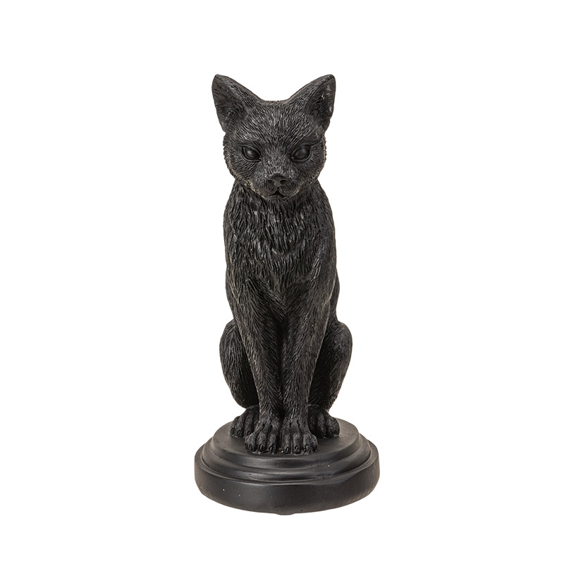 15351 Faust's Familiear Cat Candleholder