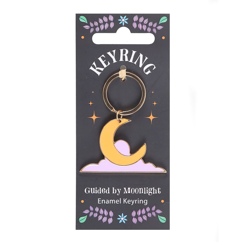 CU_41726 GUIDED BY MOONLIGHT ENAMELED KEYRING